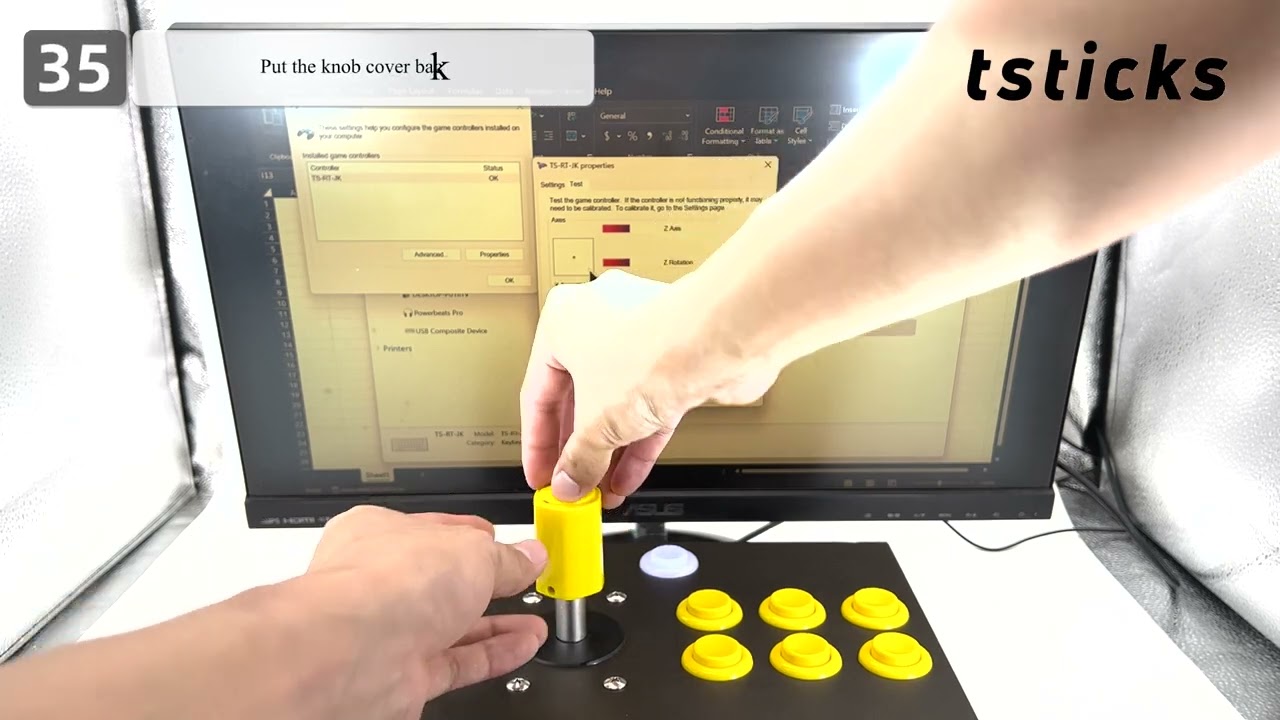 GRS Super Joystick – Rotary Knob WAY switching guide