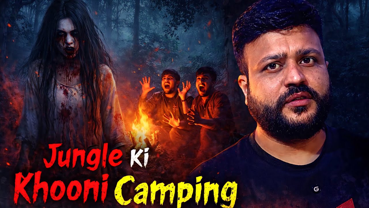 Jungle  KI khooni Camping | New Hindi Horror Story.