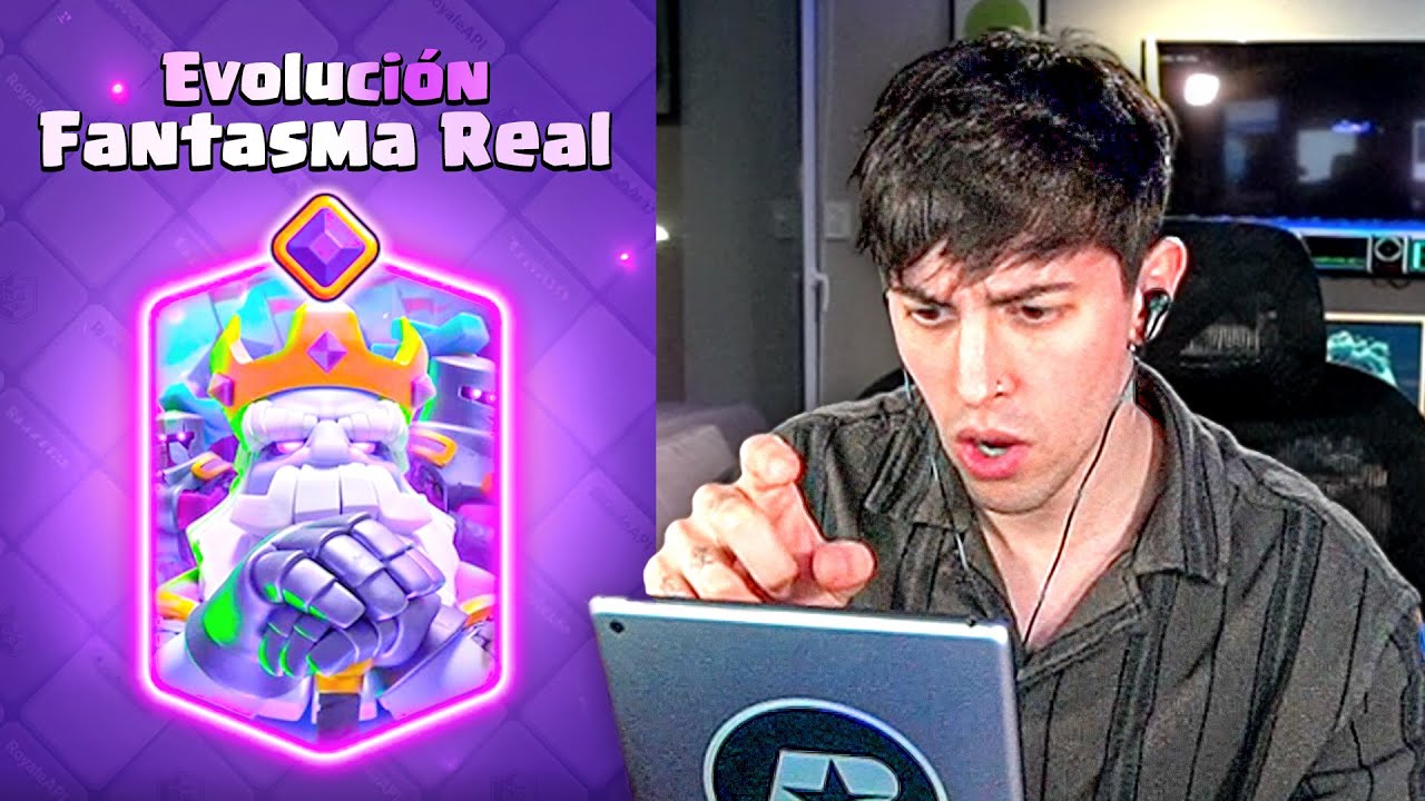 JUGUÉ EL NUEVO DESAFÍO DEL FANTASMA EVOLUCIONADO EN CLASH ROYALE