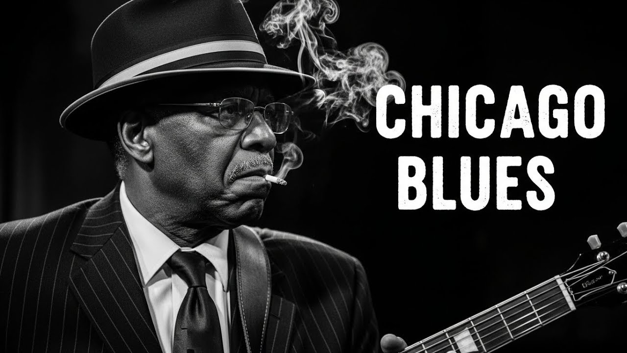 Calm Chicago Blues Music | Night Time Blues Mood