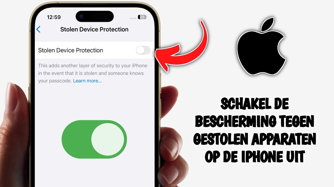 Hoe u de bescherming tegen gestolen apparaten op uw iPhone uitschakelt