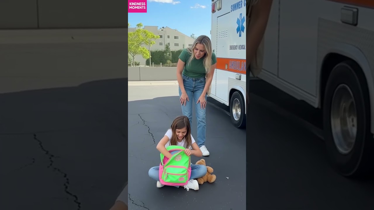 A Child&rsquo;s Kindness Comforted an Upset Ambulance Driver #shorts
