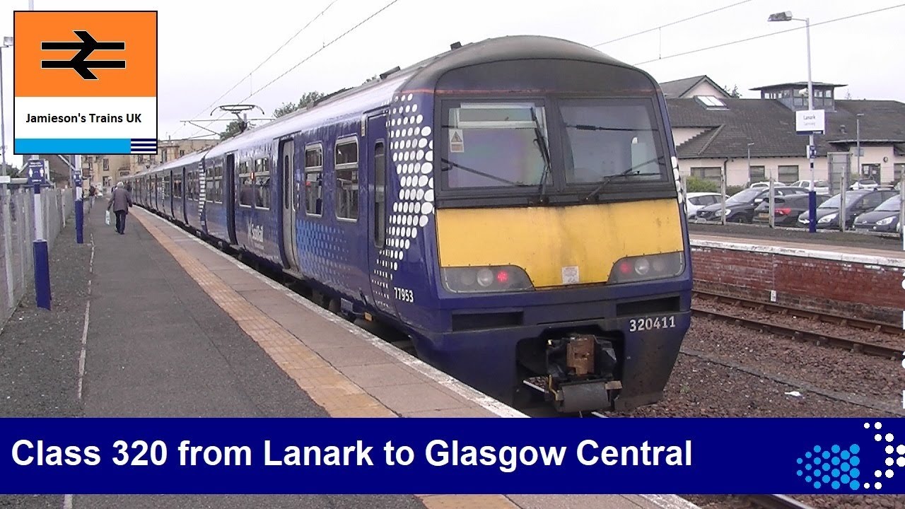 Class 320 from Lanark to Glasgow Central