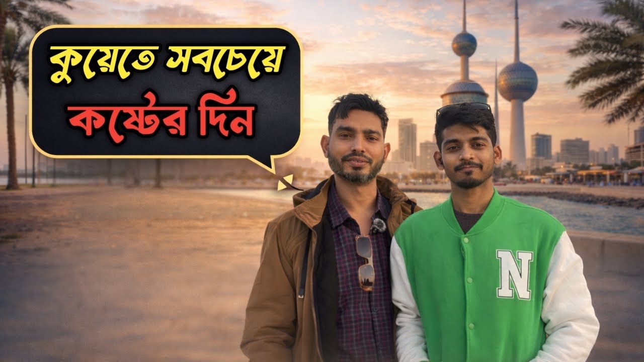 কুয়েত আসার পরে সবচেয়ে কষ্টকর মুহুর্ত কোনটা ছিলো 😥 প্রবাস জীবনের বাস্তব গল্প