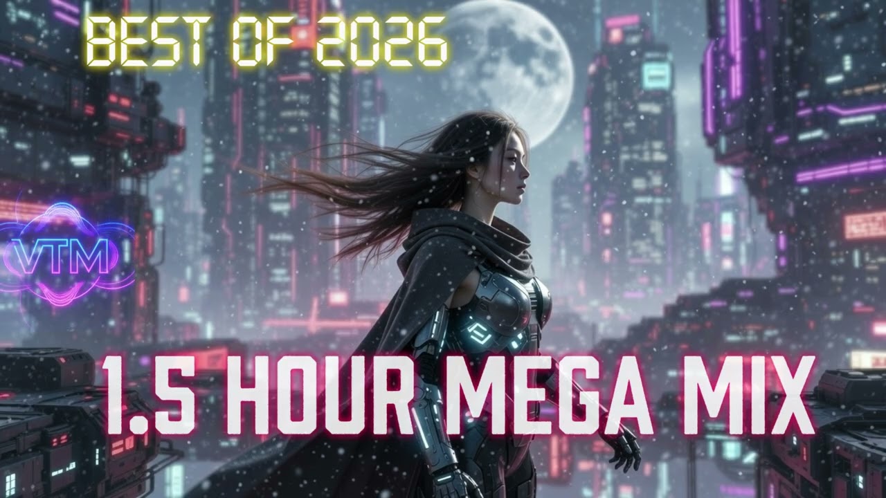 Best Uplifting Vocal Trance Mix 2026 🌌 1 Hour Epic Cyberpunk & Emotional Music (Workout/Driving)