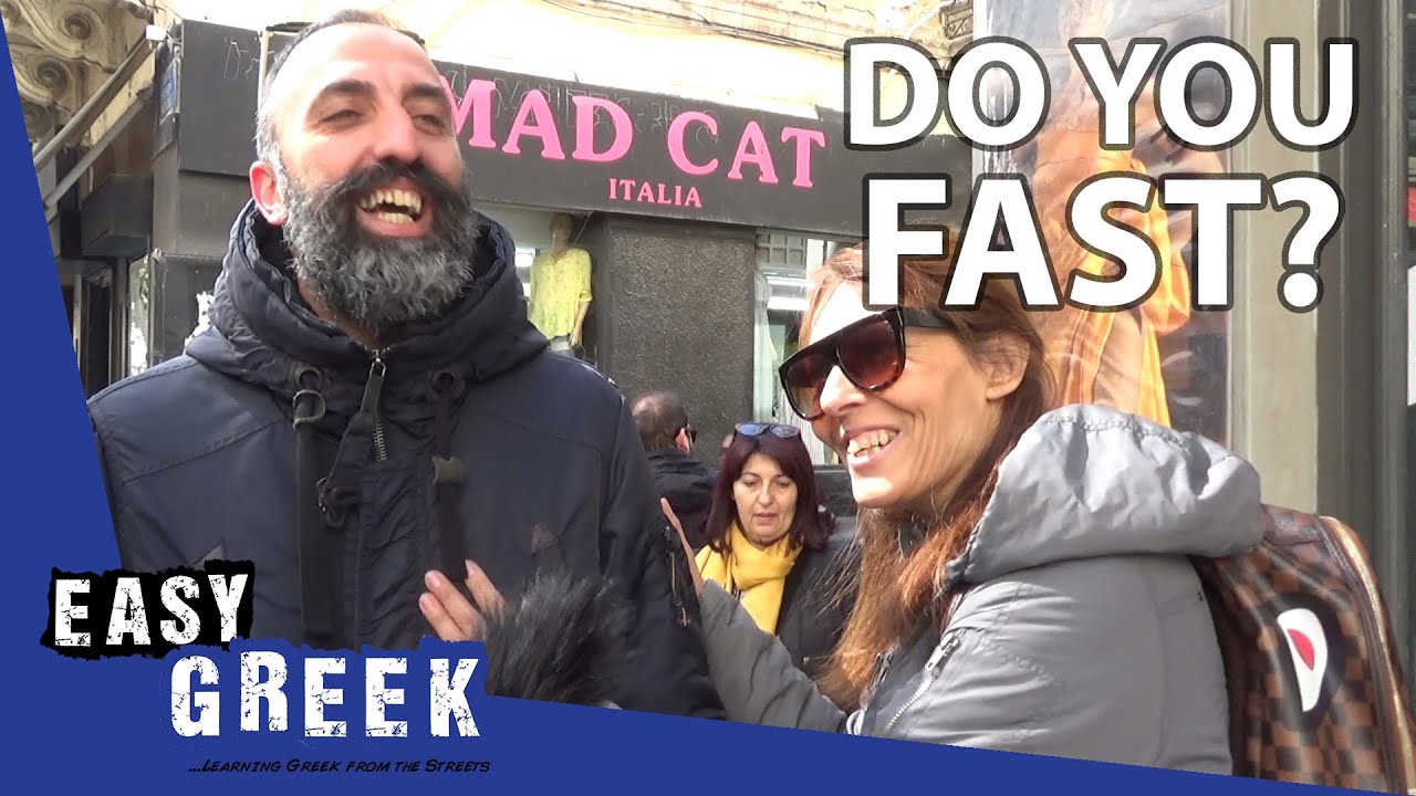 Do you fast? | Easy Greek 26