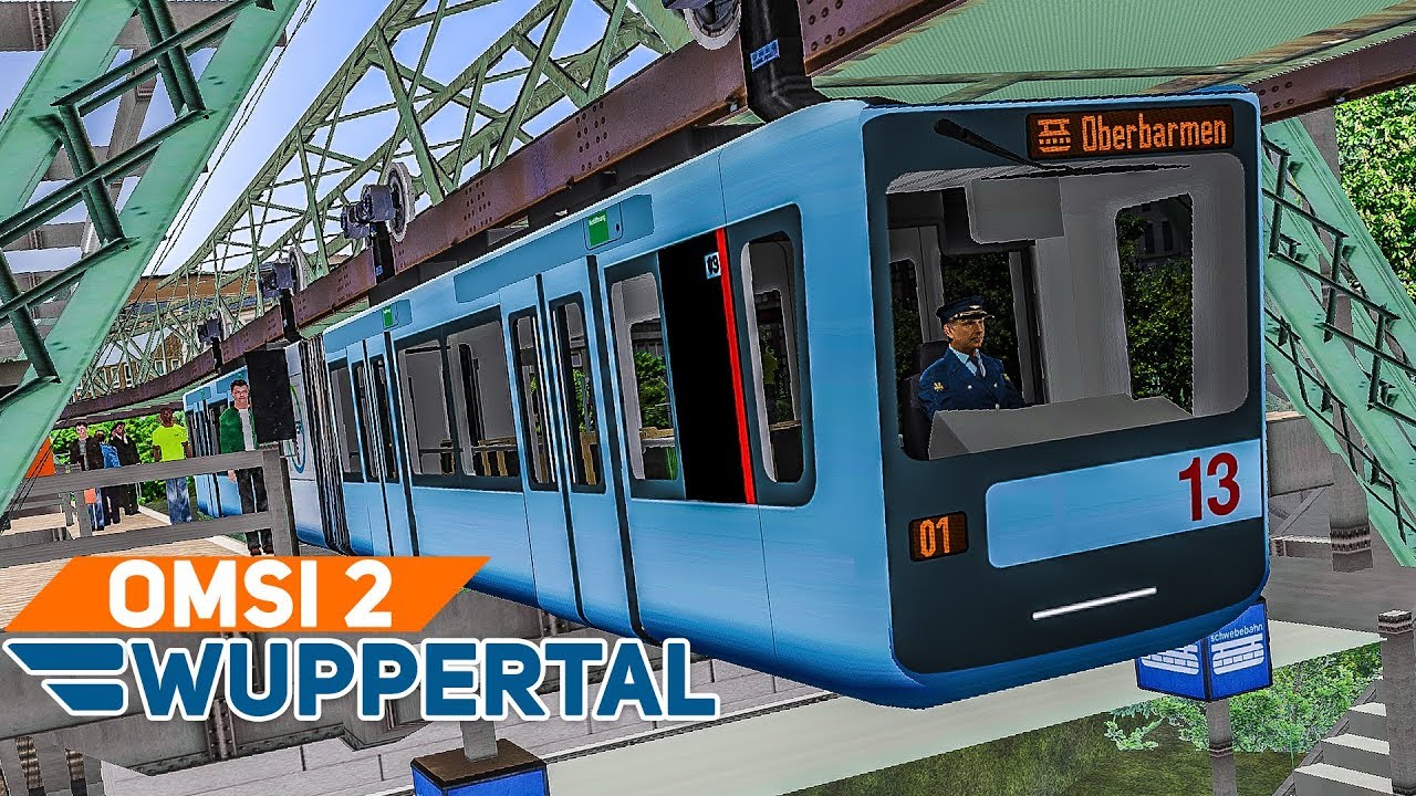 OMSI 2 Wuppertal: Schwebebahn in Oberbarmen! | AddOn Wuppertal #2