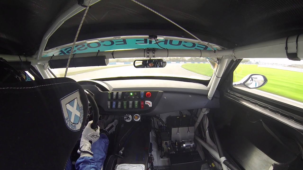 BMW Z4 GT3 test, with Ecurie Ecosse