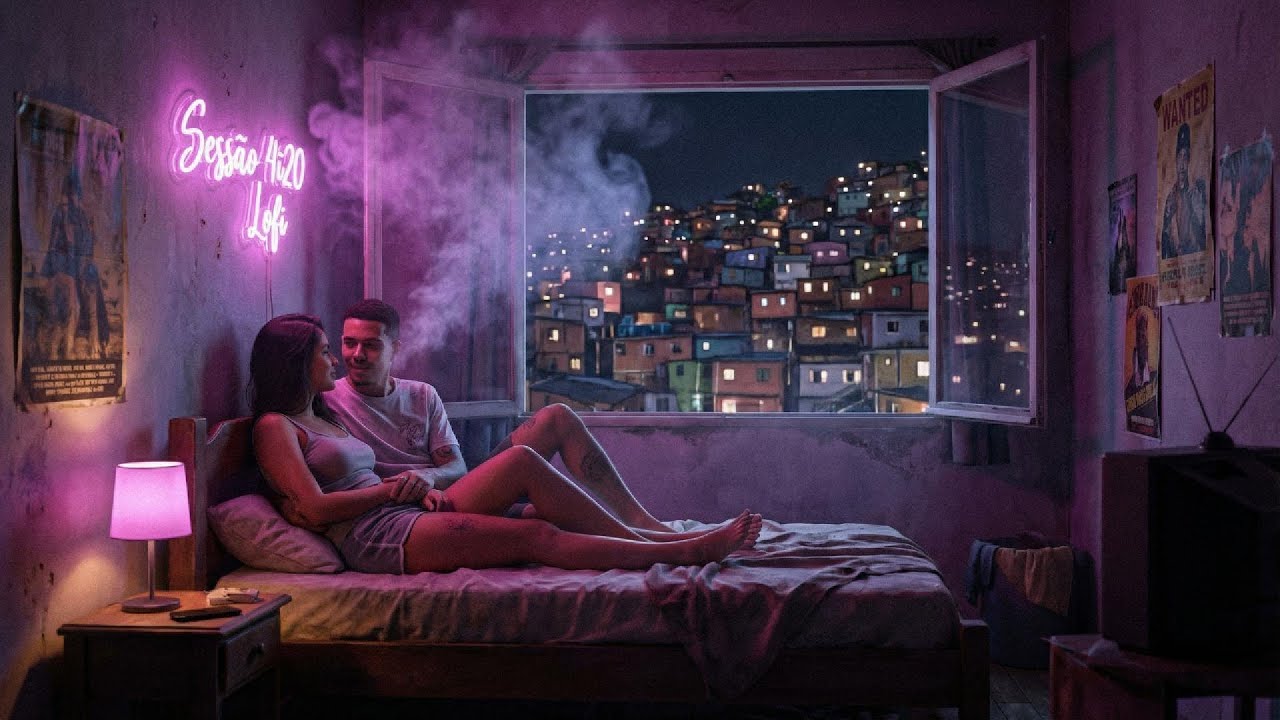Fumando Um Com Meu Amor 💜 | Chill Rap • Trap Lo-Fi • 4i20 Vibes •Favela Nights