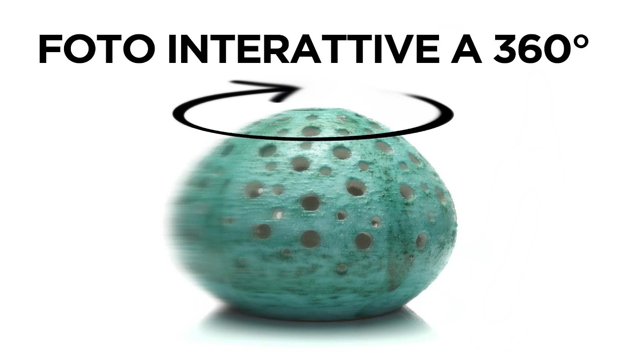 FOTO INTERATTIVE A 360° con un piatto rotante ed un sito web gratuito | Lightroom + Sirv