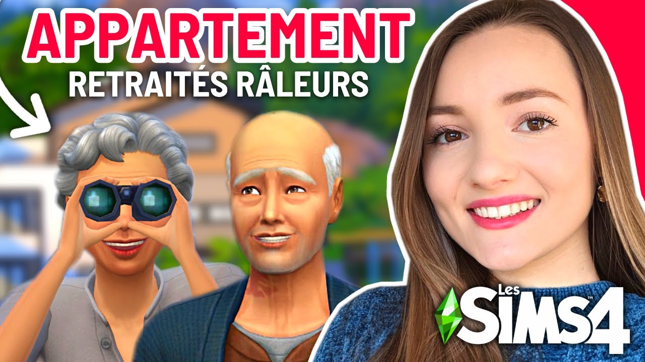 J'aménage un appartement pour des vieilles commères SIMS 4 A LOUER