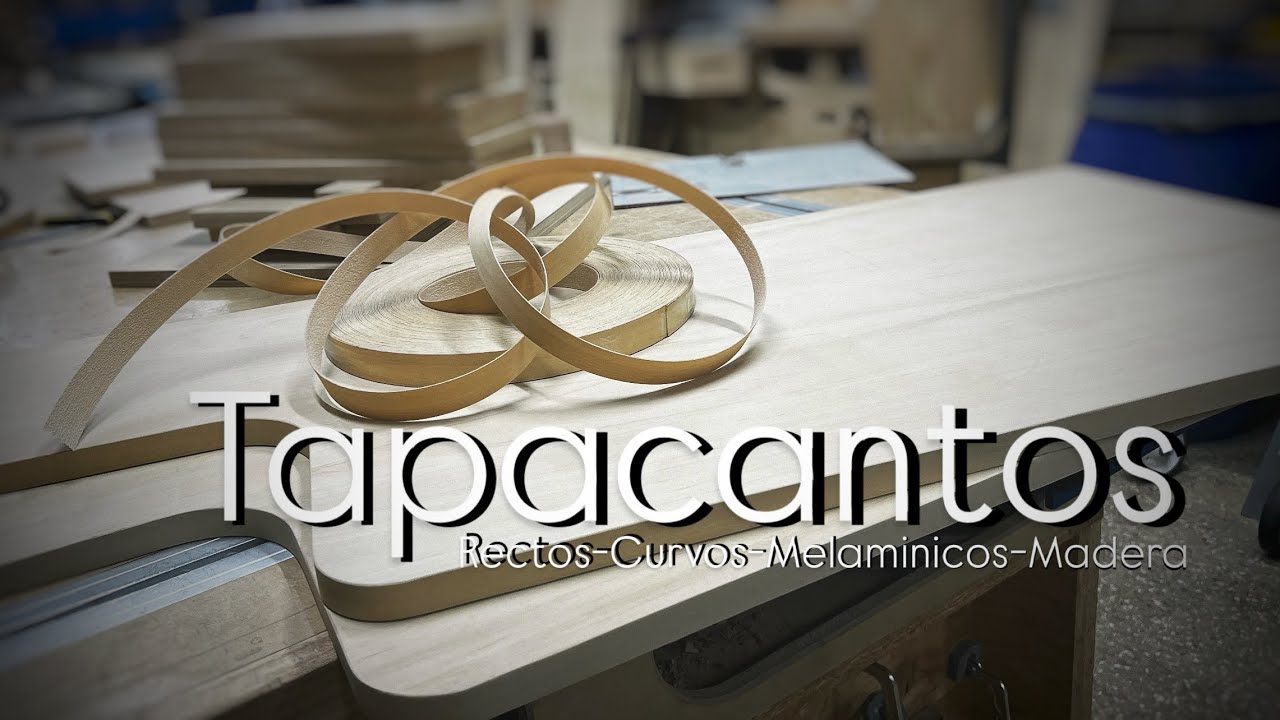 Colocar TAPACANTOS de madera en curvas  - Algunos Consejos