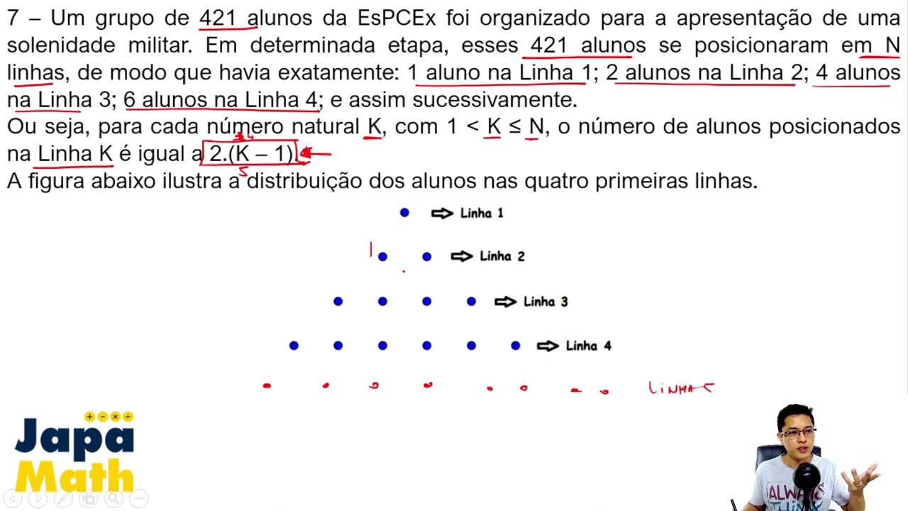 Prova EsPCEx Resolvida(2022 - 2023) - Matemática - Questão 07