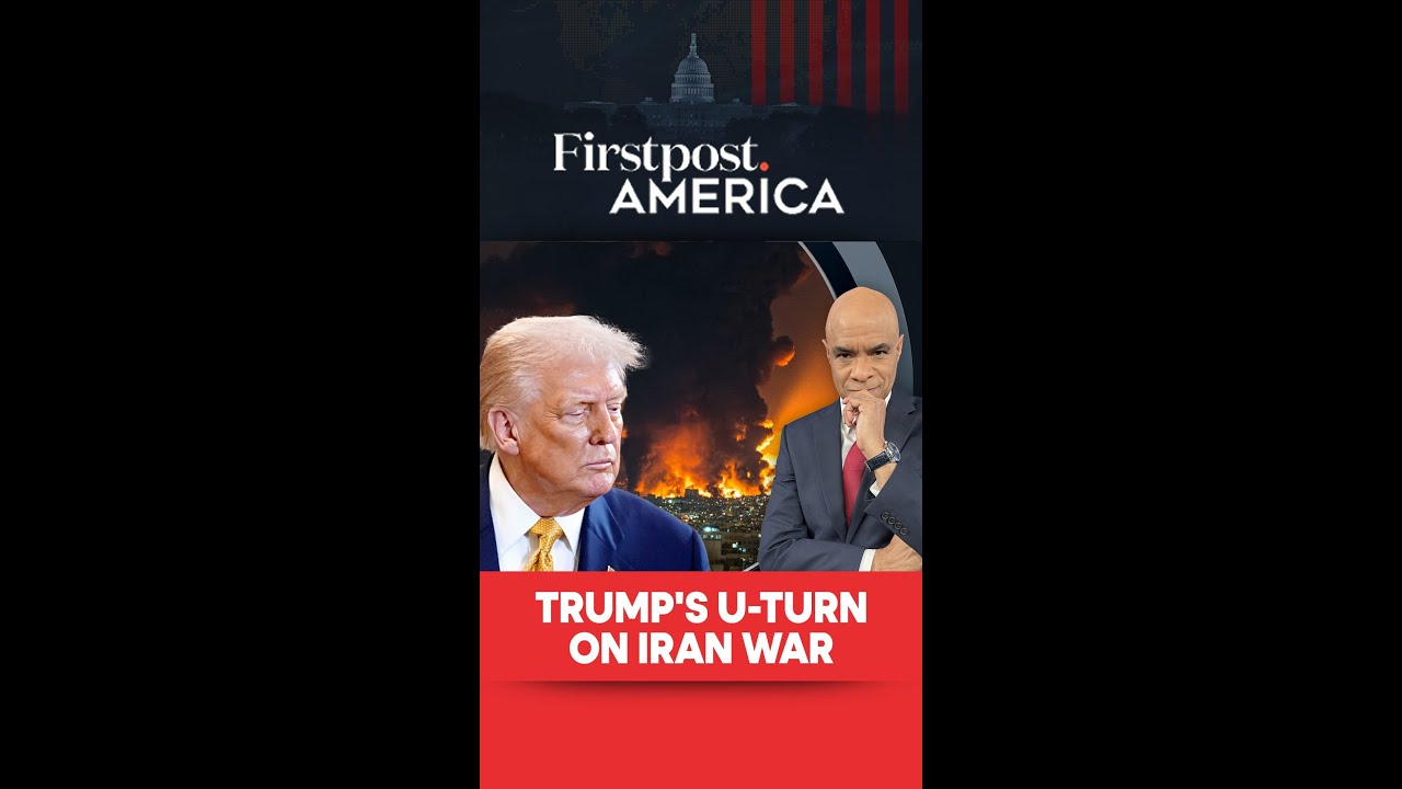 Резкий разворот Трампа в отношении войны с Ираном | Война в Западной Азии | Firstpost America | N18G