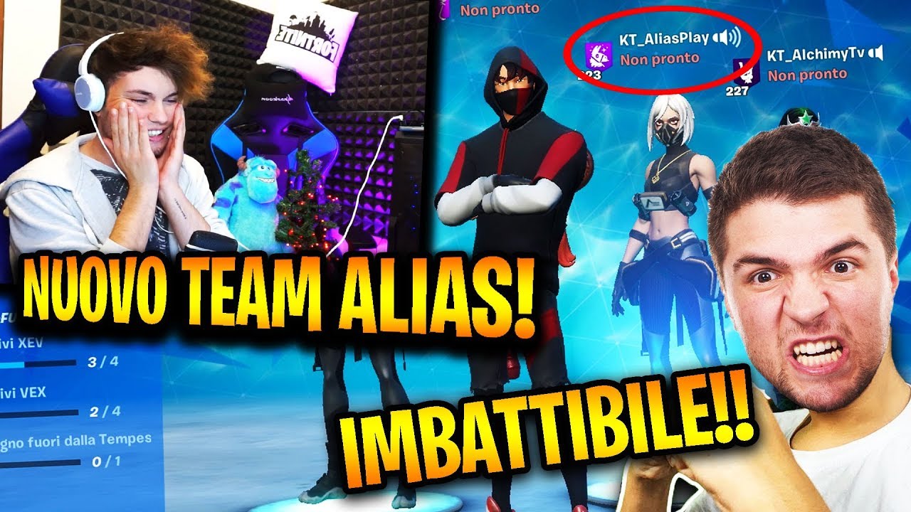 ALIAS PLAY ha CREATO un NUOVO TEAM FORTISSIMO per BATTERMI! ORA SI FA SUL SERIO!