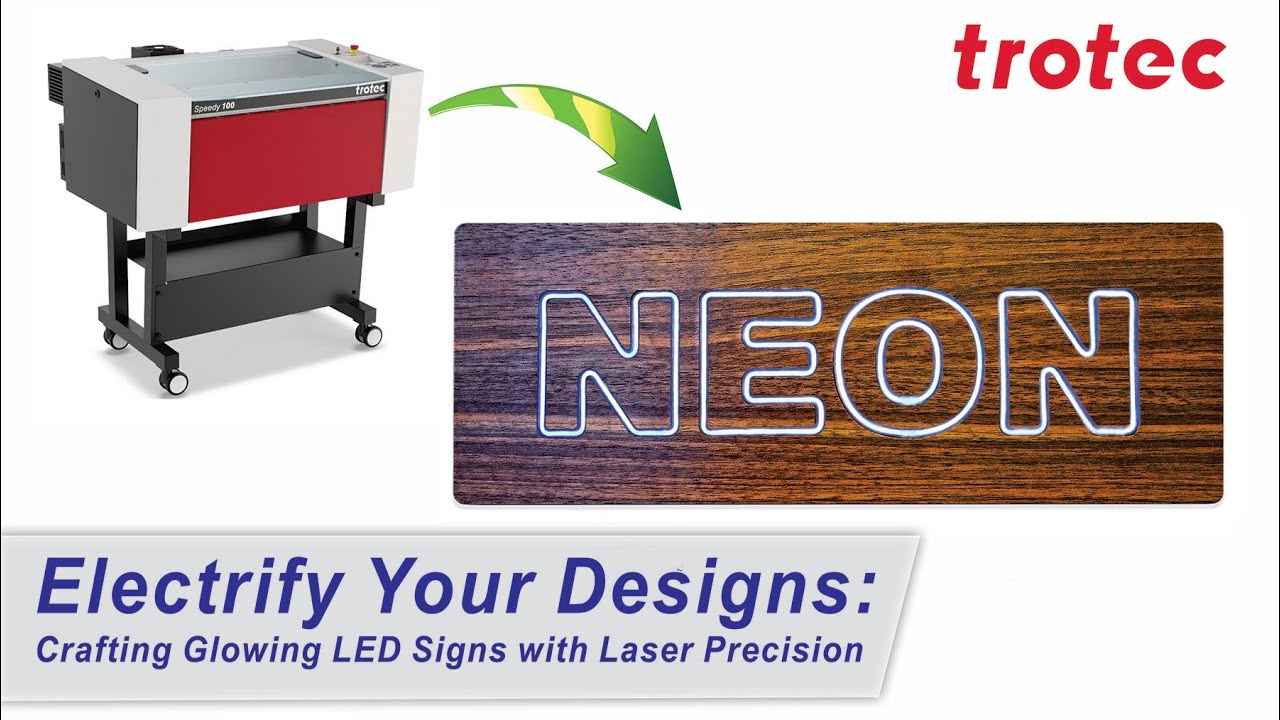 Electrify Your Designs: LED Signs with Laser  Deep Dive with Laser Dave
