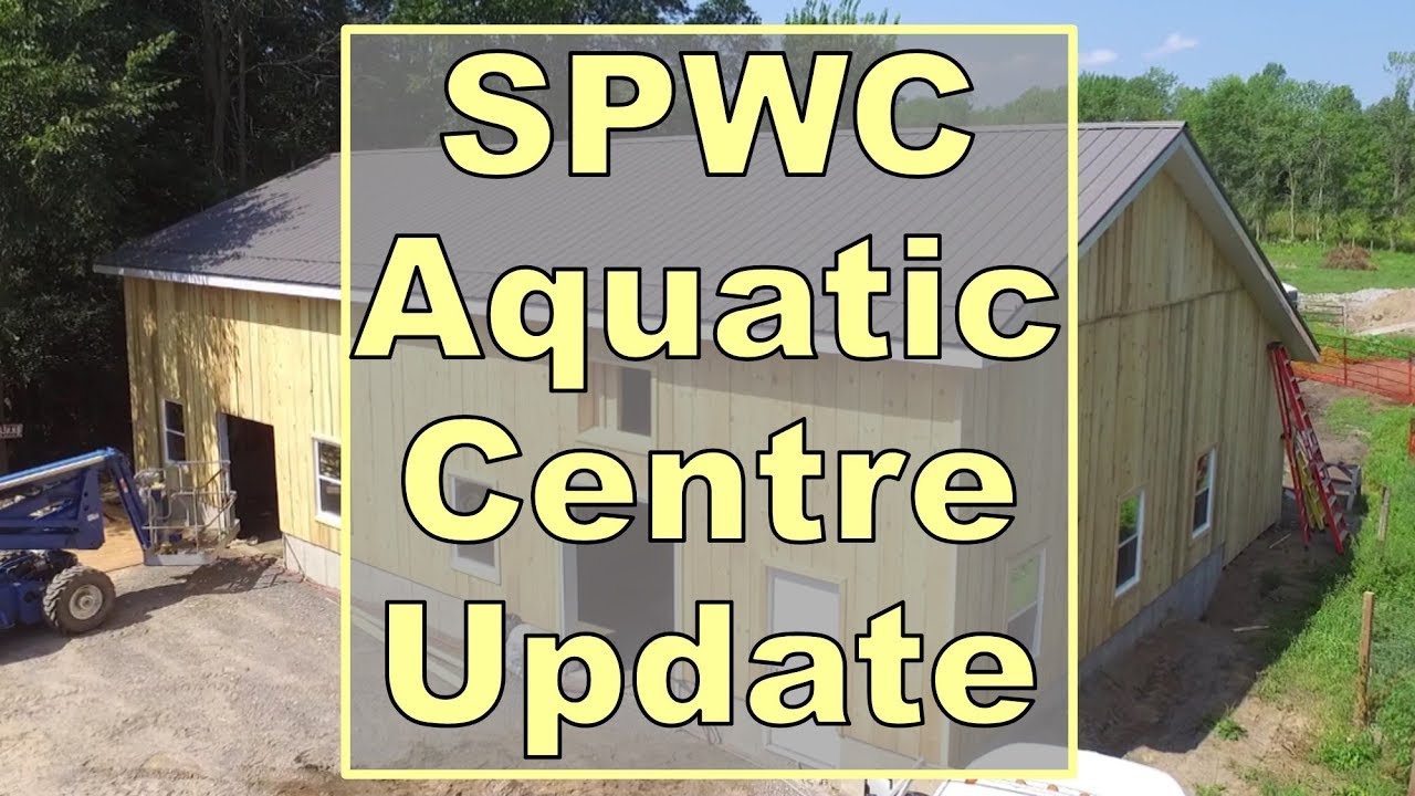 Sandy Pines Aquatic Centre Update Aug 24 2018 #dondroneson #SPWC #Napanee