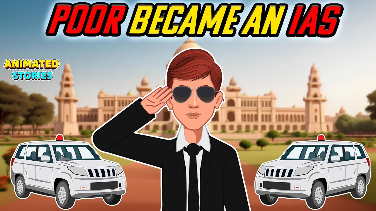 Poor Became An IAS | Success Story | Heart Touching Story | English Stories | Moral Stories | Learn