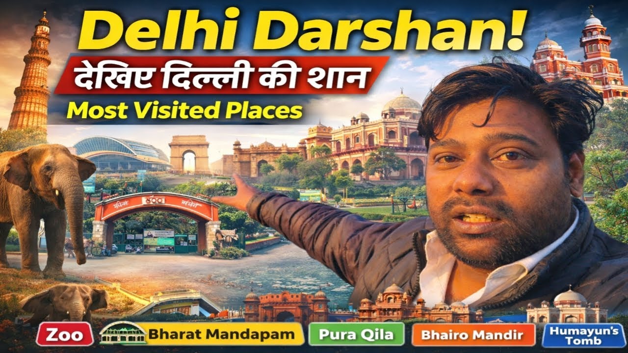 Delhi Darshan देखिए दिल्ली की शान Most visited places #delhivlog #fullvlog #visit #explore#ncr #taxi