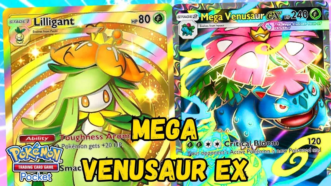 MEGA VENUSAUR EX con LILLIGANT è ASSURDO! POKEMON POCKET