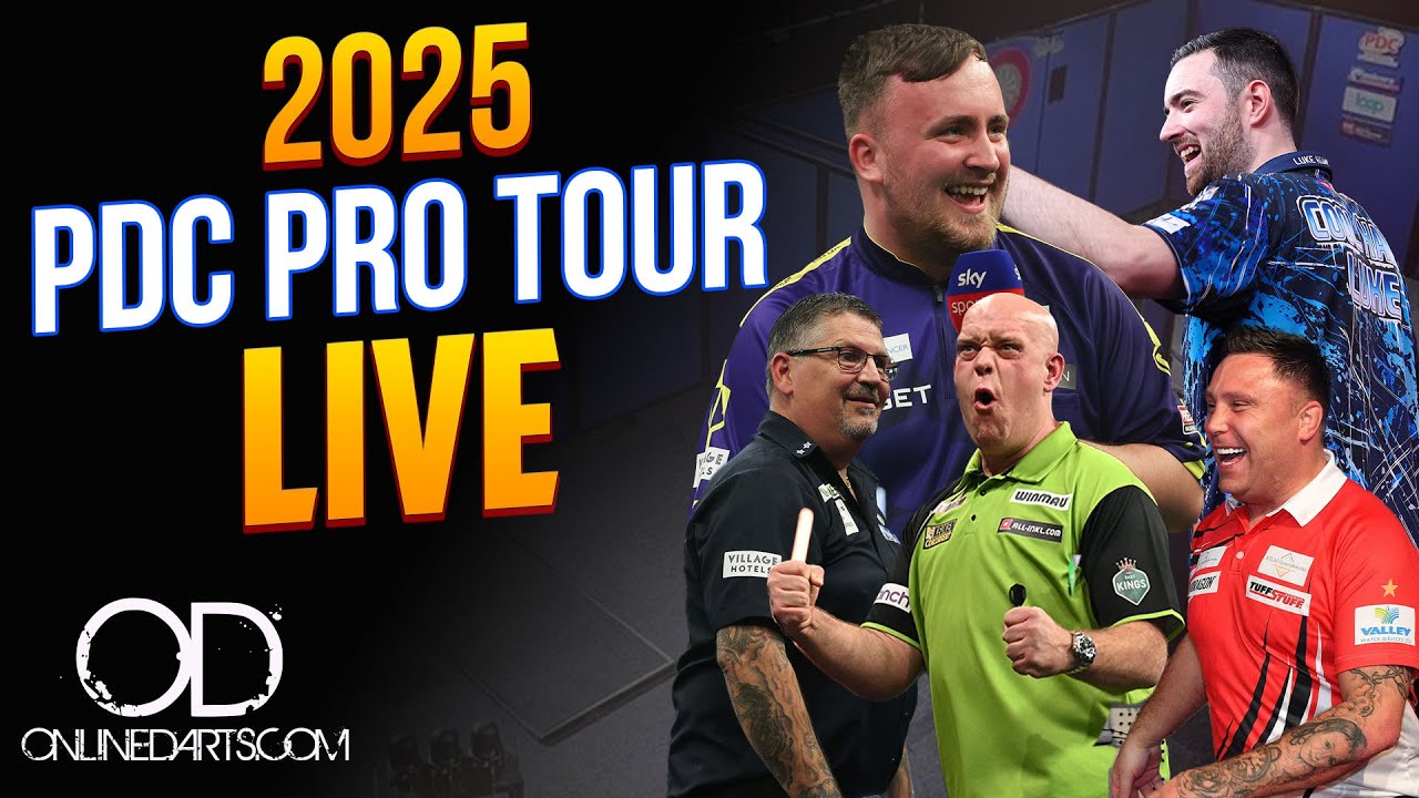 2025 PDC Pro Tour Live | Players Championship 33 The Race for Minehead