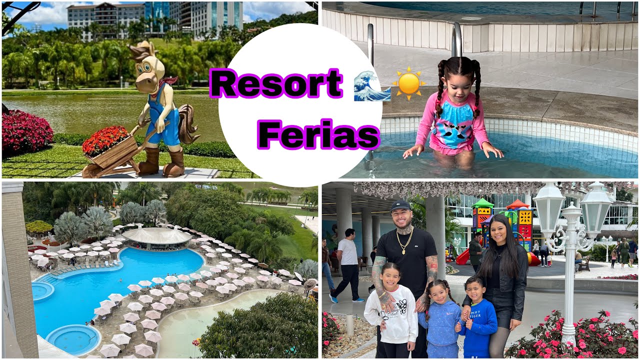 FOMOS PARA UM RESORT HOTEL FAZENDA | ferias das crianças foi muito divertido