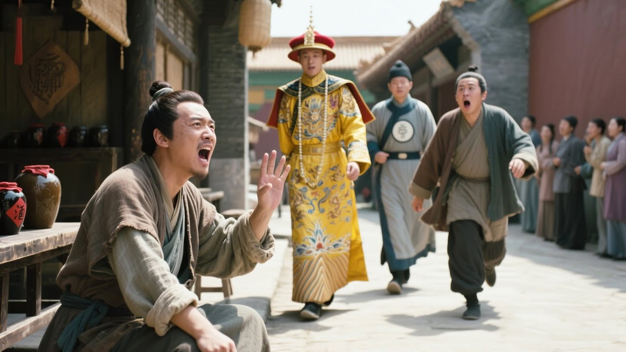 窮秀才當街辱罵皇帝，不料皇帝就在他的旁邊！#drama #古装 #中国电视剧