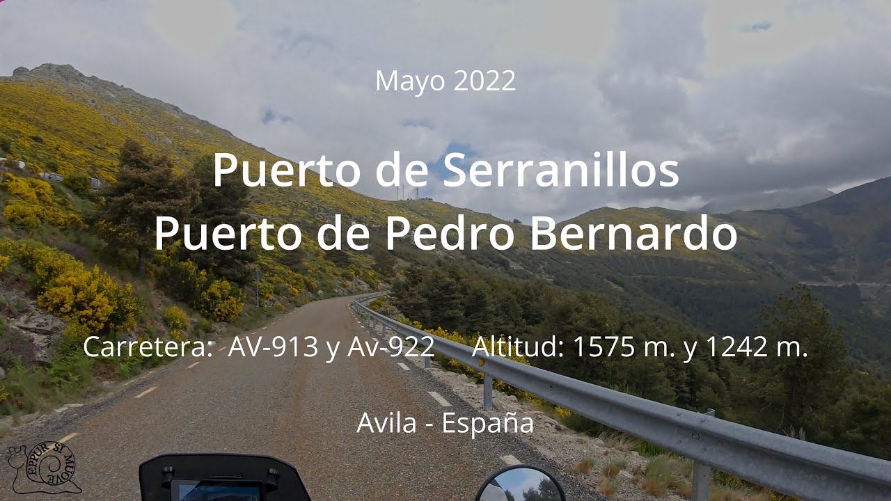 2022 - Puerto de Serranillos y Puerto de Pedro Bernardo - Ávila, España - 790 AdvR 4k