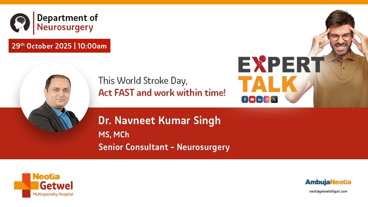 Stroke Can Strike Anytime: Know the Warning Signs & Save Lives - Dr. Navneet Kumar Singh