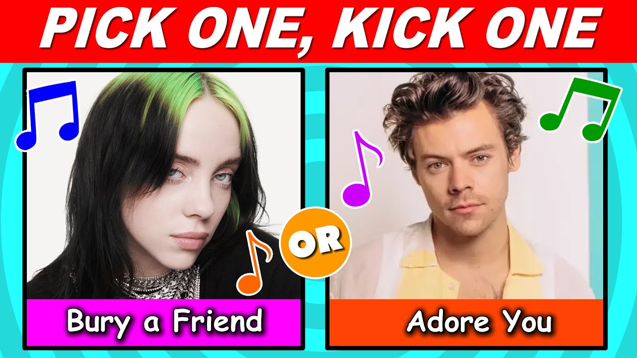 Pick one, Kick One Popular Songs 2010-2020 (with Music)