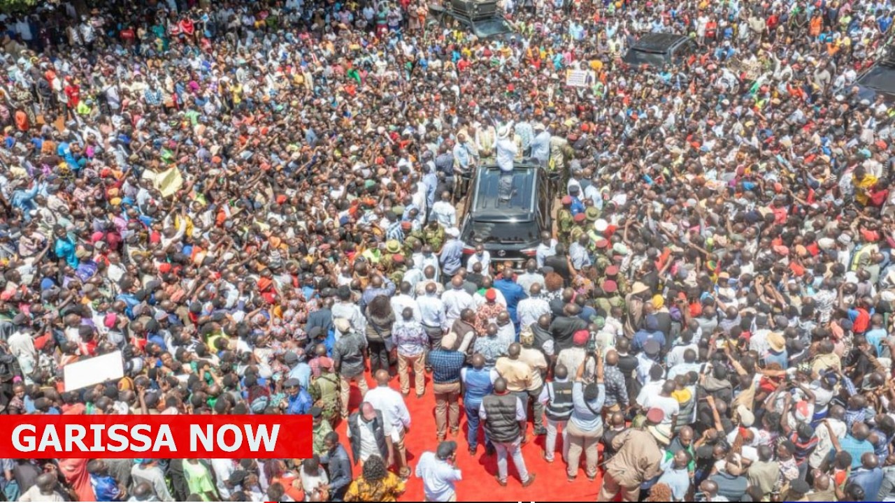 LIVE! PRES RUTO BREATHING FIRE IN GARISSA DAYS AFTER GACHAGUA THREATENED TO CALL FOR MEGA MAANDAMANO
