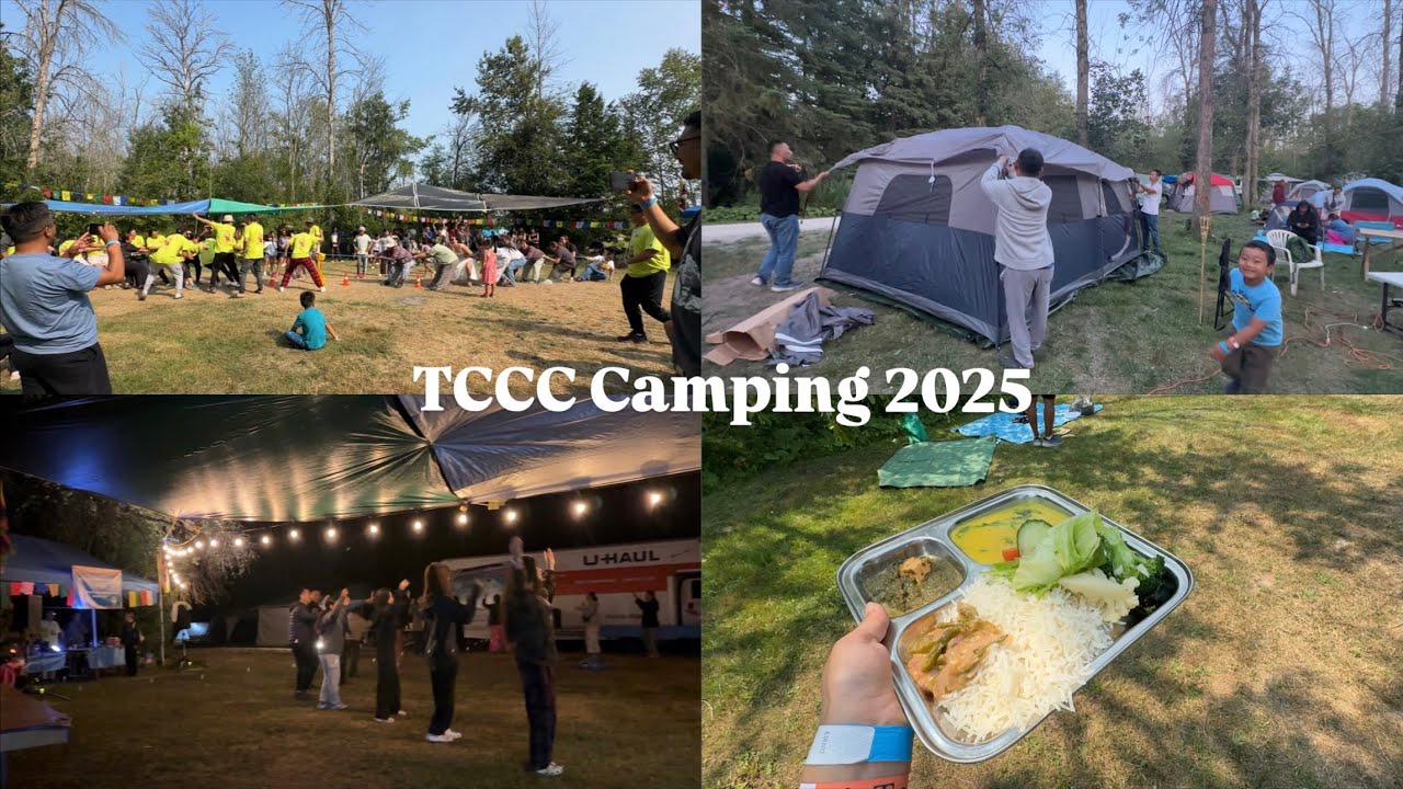 TCCC Camping 2025 | games, gorshey, and fun | 📍Trout water family camping 