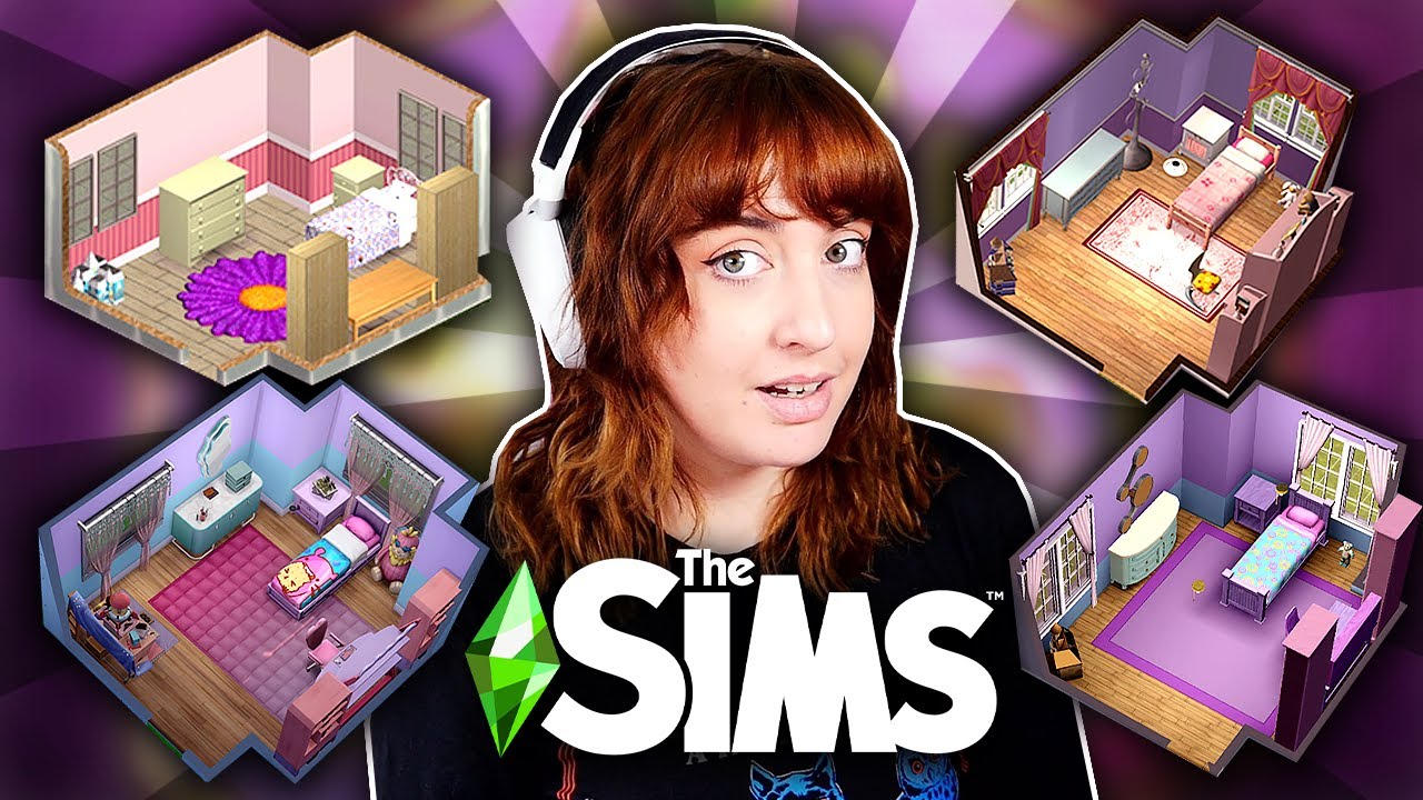 I tried to build the same room in every Sims game and failed drastically