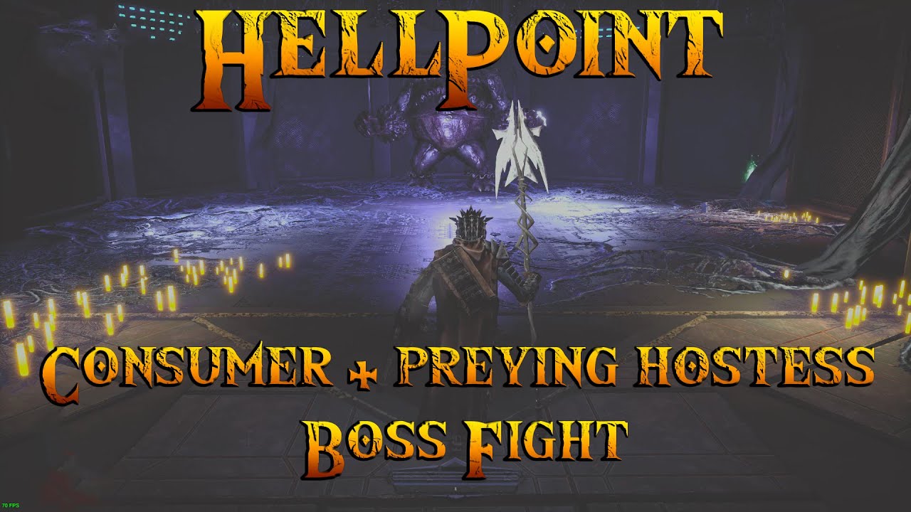 HellPoint - Consumer Boss Fight - Our Preying Hostess Boss Fight + Eye Five Code Location