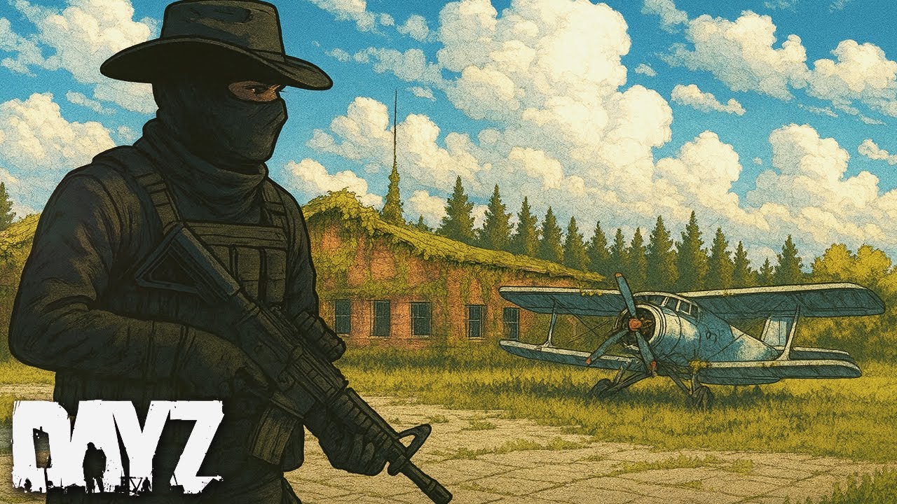 Мы ПОСТРОИЛИ БАЗУ на заброшенном аэродроме - DayZ Movie!