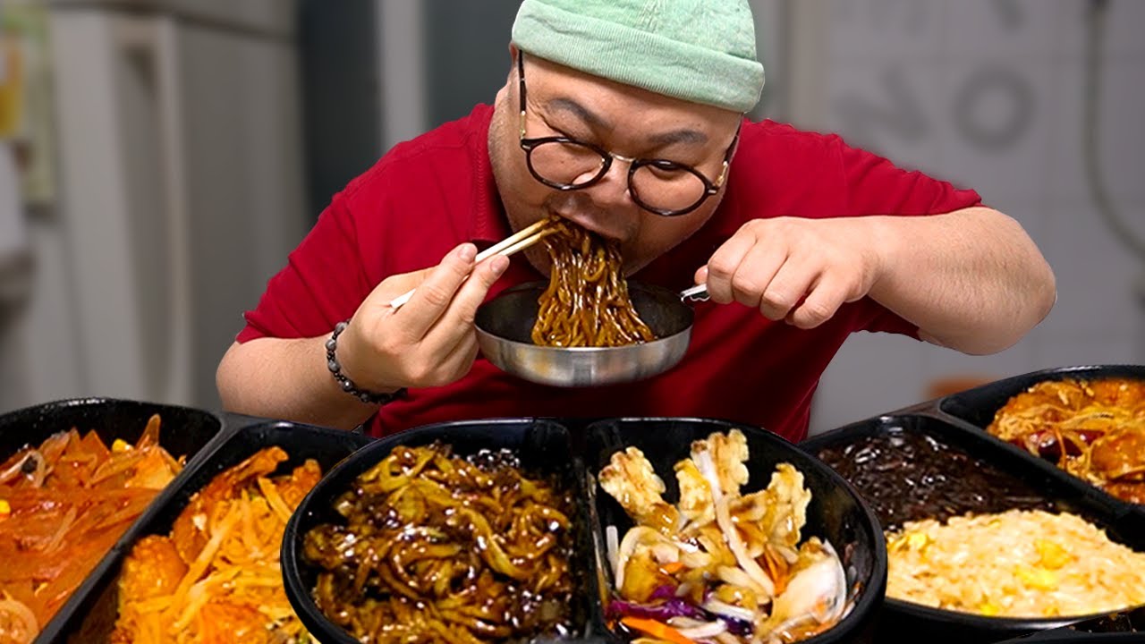 배고파서 중식 대표 한그릇에 두메뉴 다 먹어버리기│Chinese food Mukbang Eatingshow