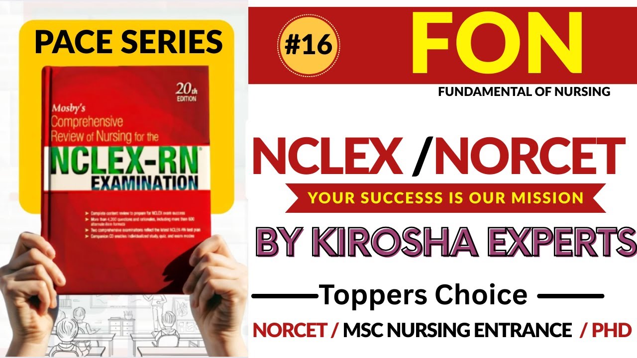 MOSBY Complete Solution | PACE SERIES 16🔥 | Nursing Competitive Exams की Full तैयारी | LIVE 10 PM