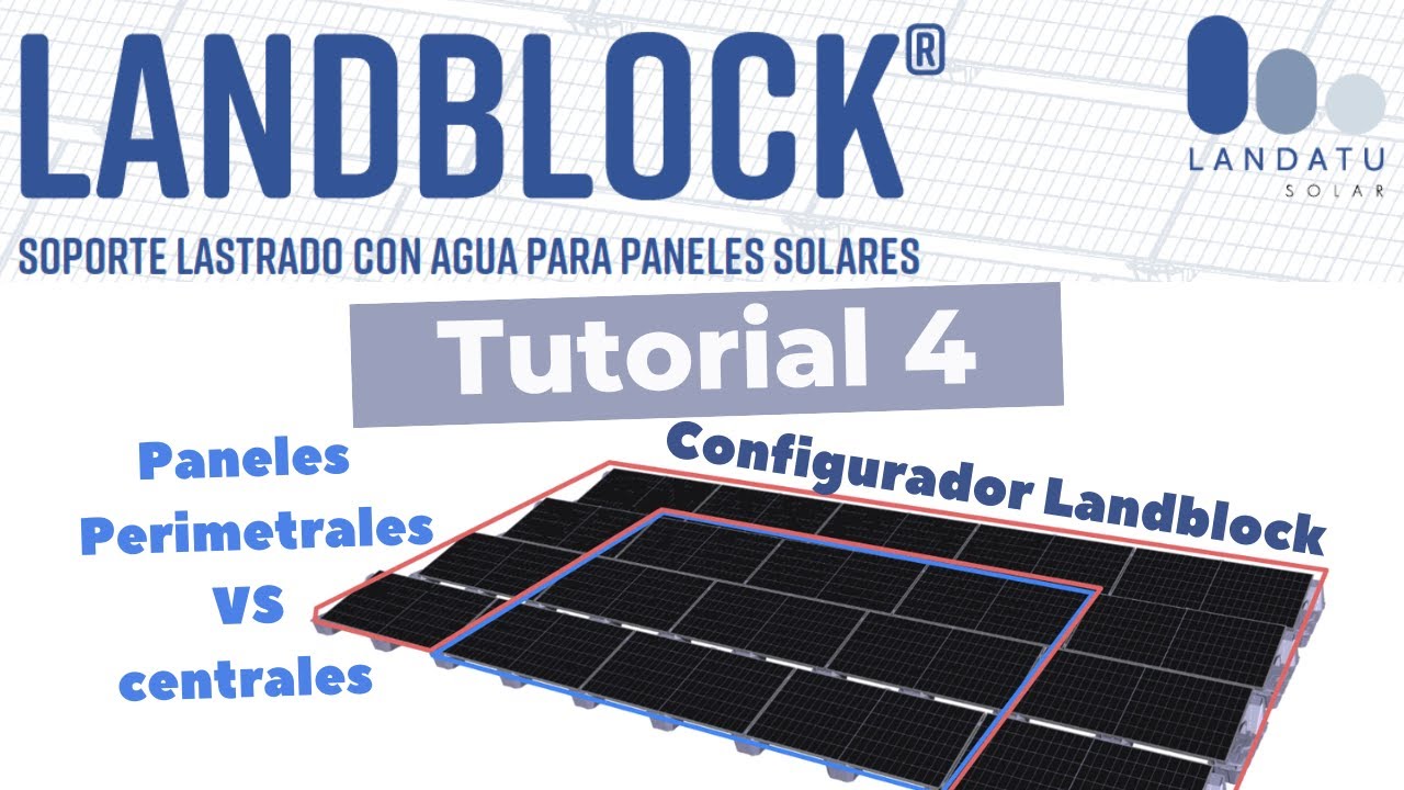 Tutorial 4:  Paneles solares perimetrales vs centrales/interiores, diferencias en cargas de viento