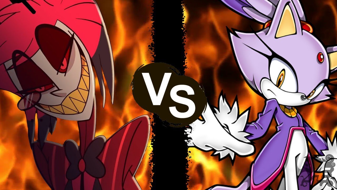 alastor vs blaze the cat (Rivals of aether mod battle S3)