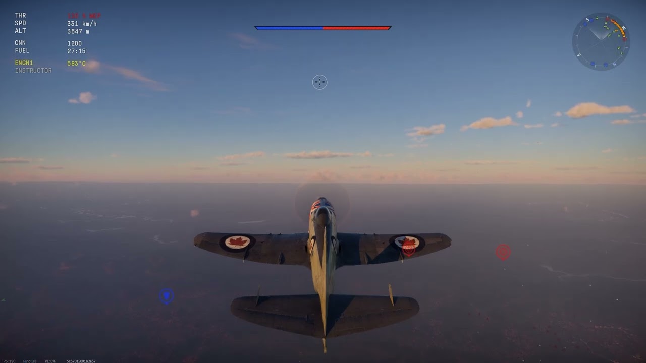 War Thunder   Goofing around in my Wyvern
