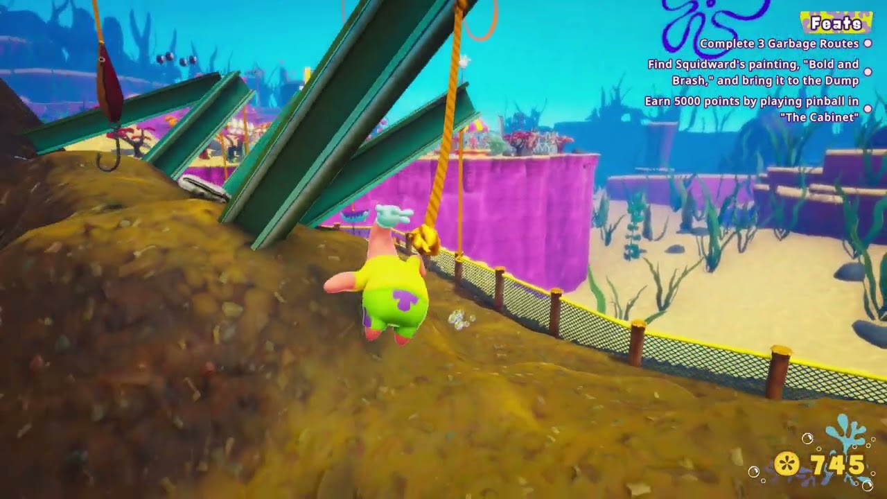 The Dump Rope Challenge Feat Guide | SpongeBob SquarePants The Patrick Star Game