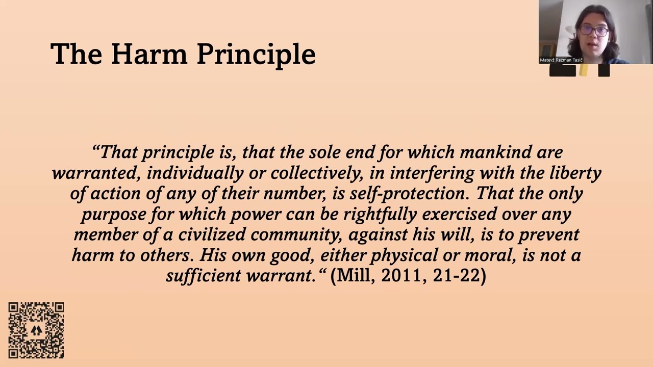 John Stuart Mill and the Harm principle