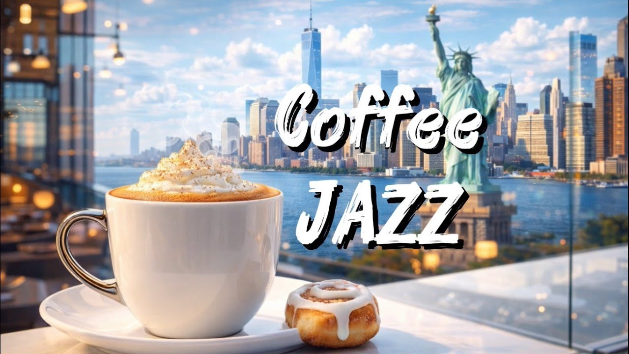 Coffee Jazz ☕ New York Vibes | 1 Hour Smooth Jazz for Relax, Work & Focus