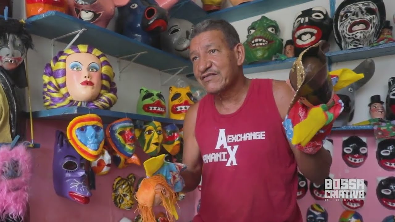 Bossa Criativa | Mostra Olinda | Apresentação | Artesanato e as máscaras de Julião
