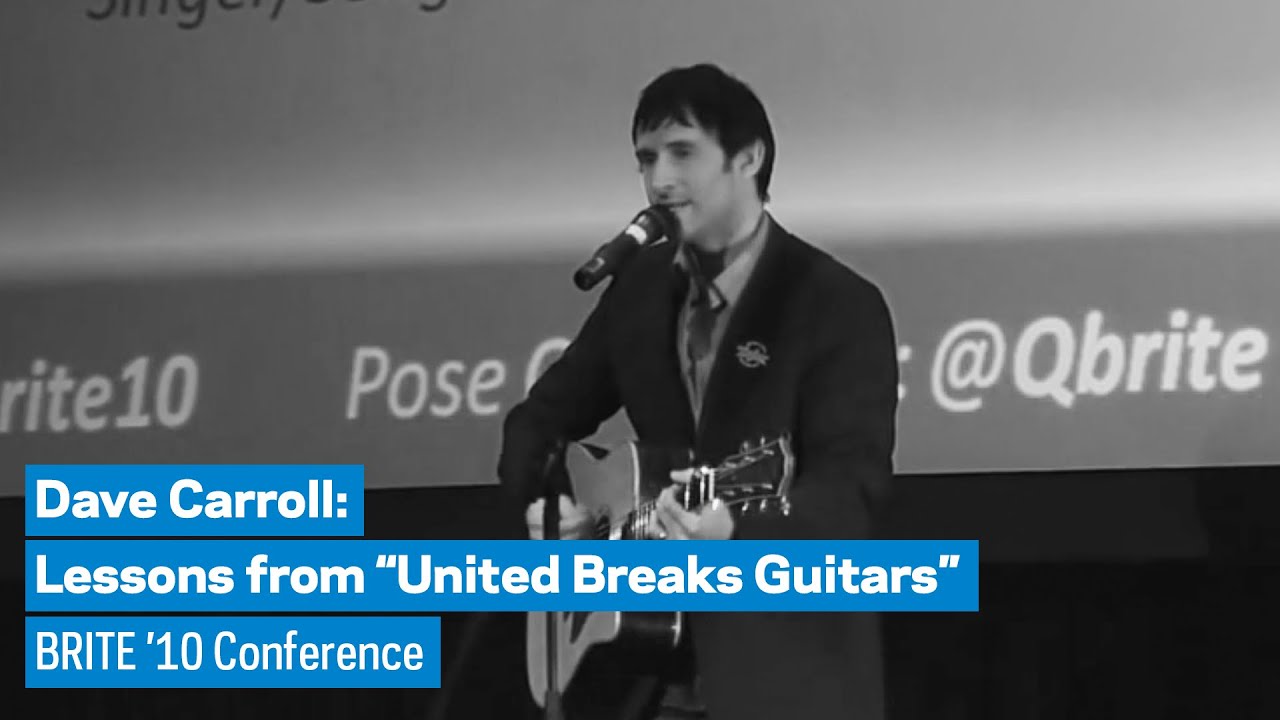 Дэйв Кэрролл: Уроки из «United Breaks Guitars»