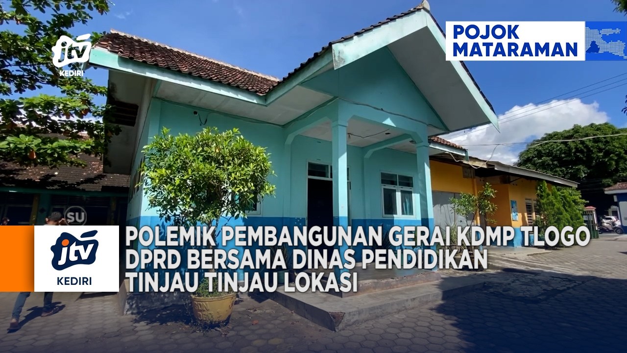 BLITAR - Polemik Pembangunan Gerai KDMP Tlogo, DPRD Bersama Dinas Pendidikan Tinjau Tinjau Lokasi