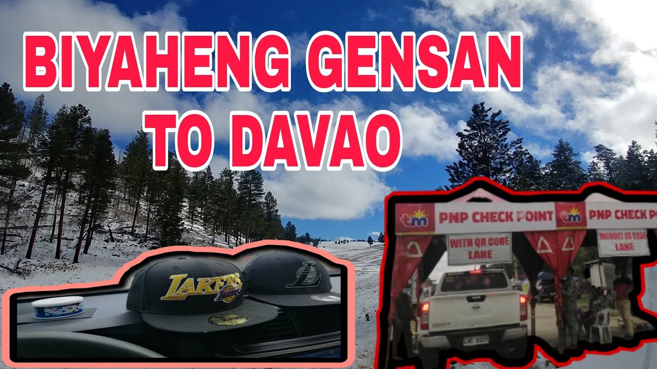 GENSAN TO DAVAO!!! Land trip.