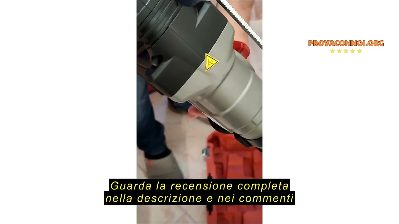 Recensione del Perforatore-scalpello senza fili Parkside, prestazioni PKHAP 20-Li A1, 20 V