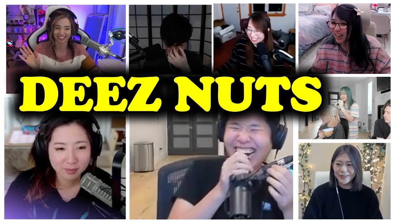 Compilation of 'DEEZ NUTS' moments among OTV & Friends | ft. Disguised Toast, Sykkuno, Poki & more