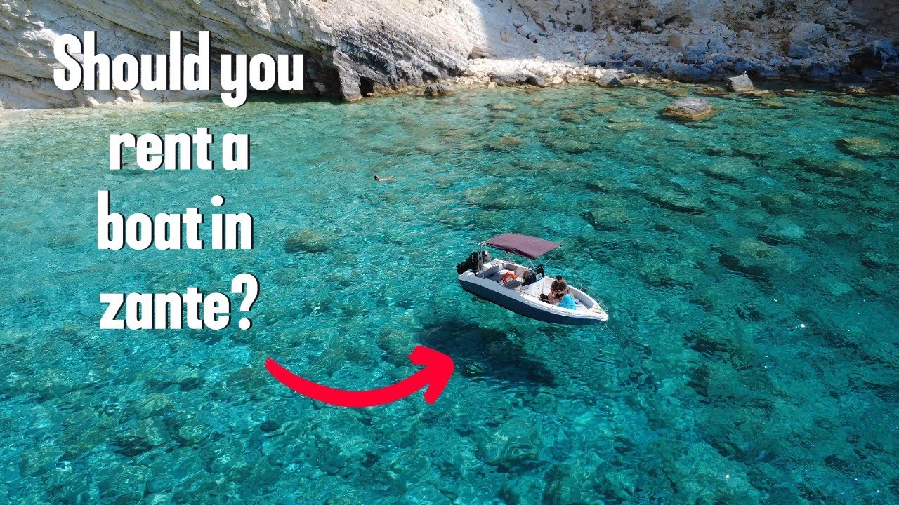 Our OWN Private Boat Adventure in Zante!